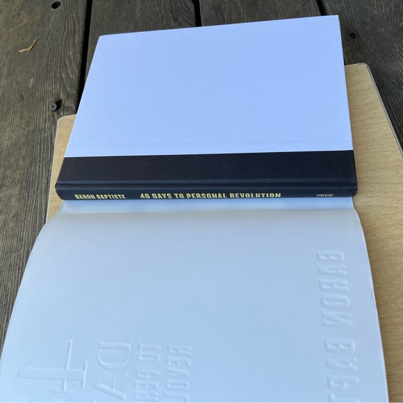 40 Days To Personal Revolution Hardcover Book By Baron Baptiste - Picture 14 of 15